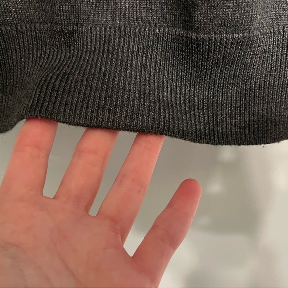 Elliott Lauren grey silk and cashmere scoop neck sweater size XS - Picture 7 of 12